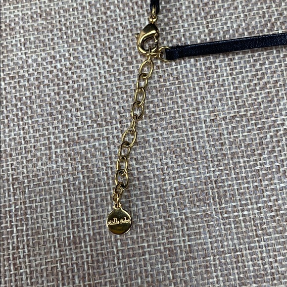 Stella & Dot Gold and Black Choker - Picture 6 of 7
